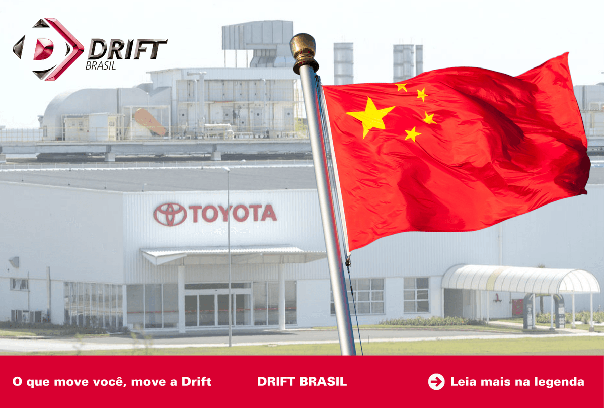 Toyota enfrenta forte queda na China mas ainda assim vende 5,39 milhões, abrindo vantagem de 1,26 milhão sobre a Volkswagen